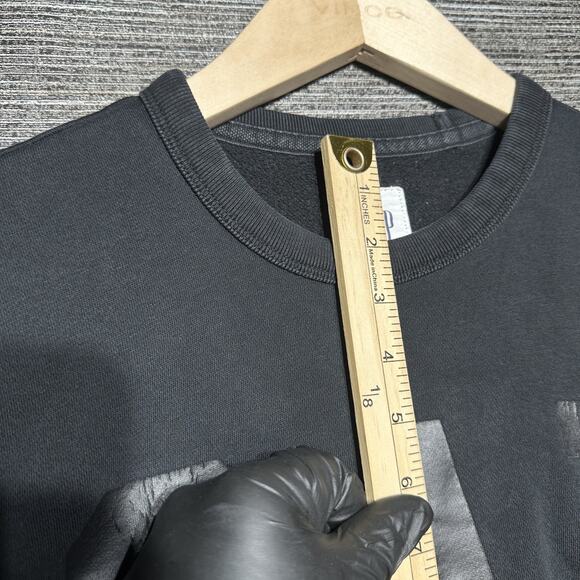 GAP Sweatshirt Men's M Black Long Sleeve Pullover - Picture 6 of 16